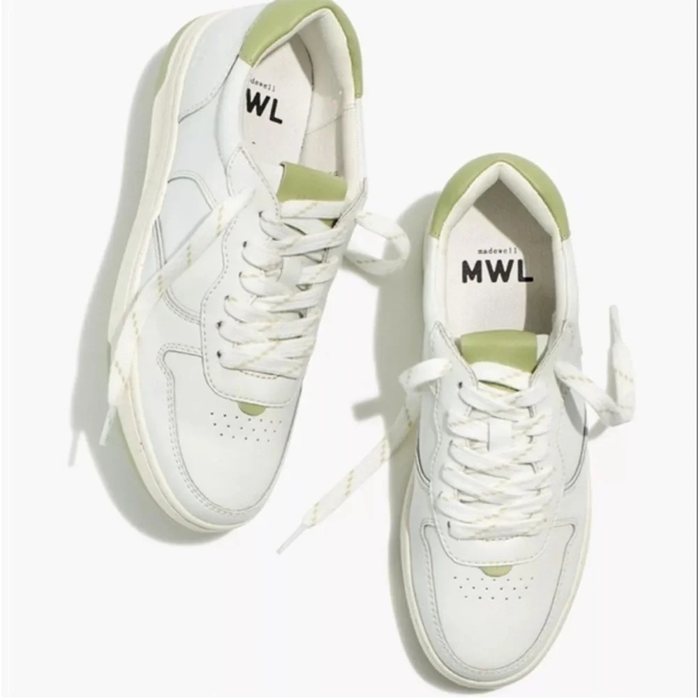 Madewell Court Low-Top Sneakers Sea Grass - Picture 7 of 7